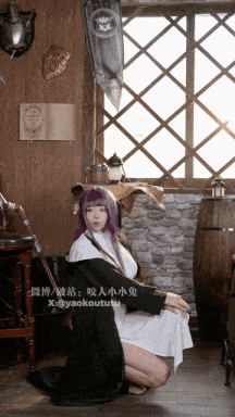 视=8【COSPLAY带视频】[咬一口兔娘 咬人小小兔] 酩酊大喷菇[75P+1V]【1.5G】-第13张图片-萌站