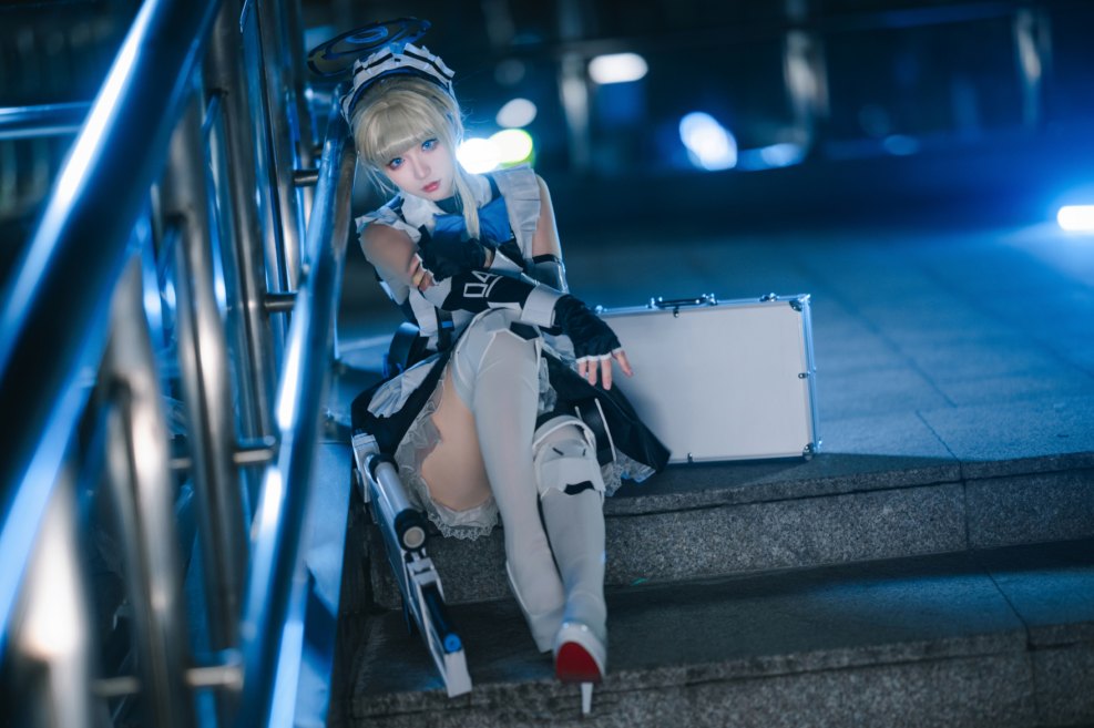 视=41【COSPLAY小合集】[花柒Hana]套图36-39 符玄流萤银狼飞鸟马时[64P]【900M】-第7张图片-萌站