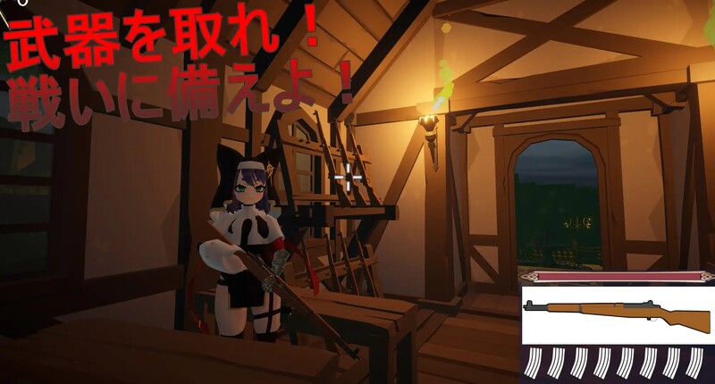 [日式3D/射击FPS/动态] 怎么可能输给哥布林这种小角色？ ヴルツェルシスターズ「わっちがゴブリンみたいなザコに負けるわけないじゃろう?」 机翻版 [3.90G]-第2张图片-萌站