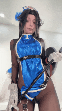 视=29【cosplay】梅子 J - 少女冰玫瑰 [103P9V-2.06G]-第8张图片-萌站