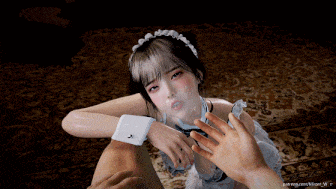 视=7[3D动态VAM] Mr.W：Maid 性感双马尾女仆口交侍奉颜射吞精 [793M]
