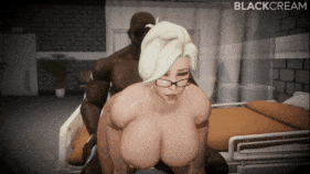 【1K/无修】新作-[BlackCream] Mercy X BBC-第19张图片-萌站