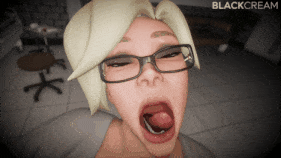 【1K/无修】新作-[BlackCream] Mercy X BBC-第55张图片-萌站
