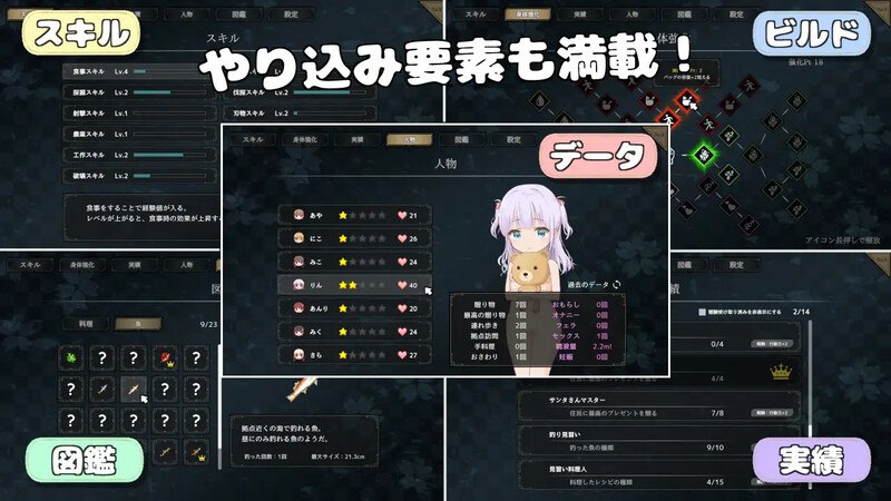 电脑端/🎮 【每日推荐】 📀 游戏名称：新作[沙盒SLG/家园后宫] 悠哉生存记～全裸岛的少女们～ ゆるゆるサバイバル ～全裸島の少女たち～ 机翻版 正式版 [1.70G] 🧩 游戏简介：▫️社团名：#TOMO GAMES