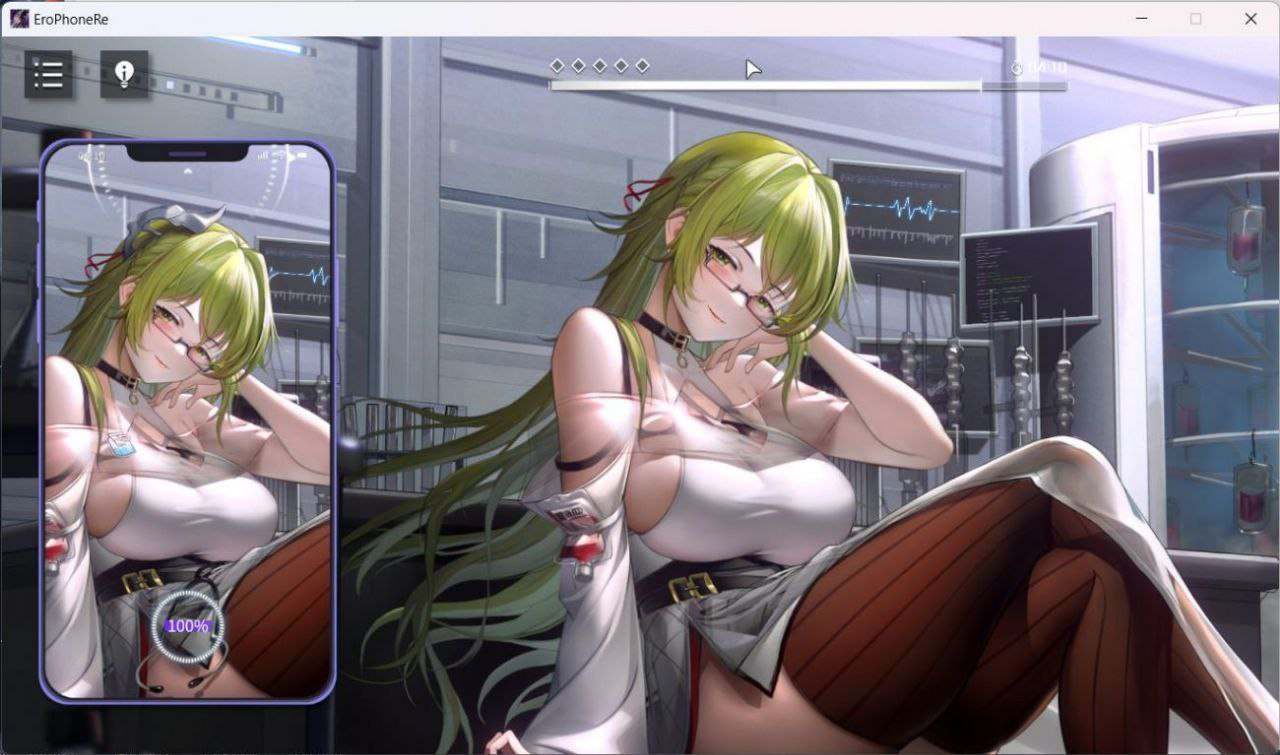 电脑端.▷名称(中)：涩情手机RE ▷版本：涩情手机RE：Erophone:Re V1.1.236官中步兵版 ▷标签: #SLG #沙盒 #互动SLG #官中 #PC #互动 #动态 #无码 #后宫 #长腿 #全家桶 #多女主 #小作坊下料就是猛 #公开游戏 #133-第3张图片-萌站