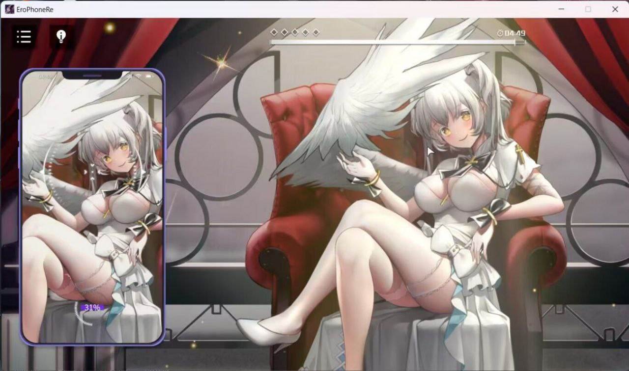 电脑端.▷名称(中)：涩情手机RE ▷版本：涩情手机RE：Erophone:Re V1.1.236官中步兵版 ▷标签: #SLG #沙盒 #互动SLG #官中 #PC #互动 #动态 #无码 #后宫 #长腿 #全家桶 #多女主 #小作坊下料就是猛 #公开游戏 #133-第4张图片-萌站
