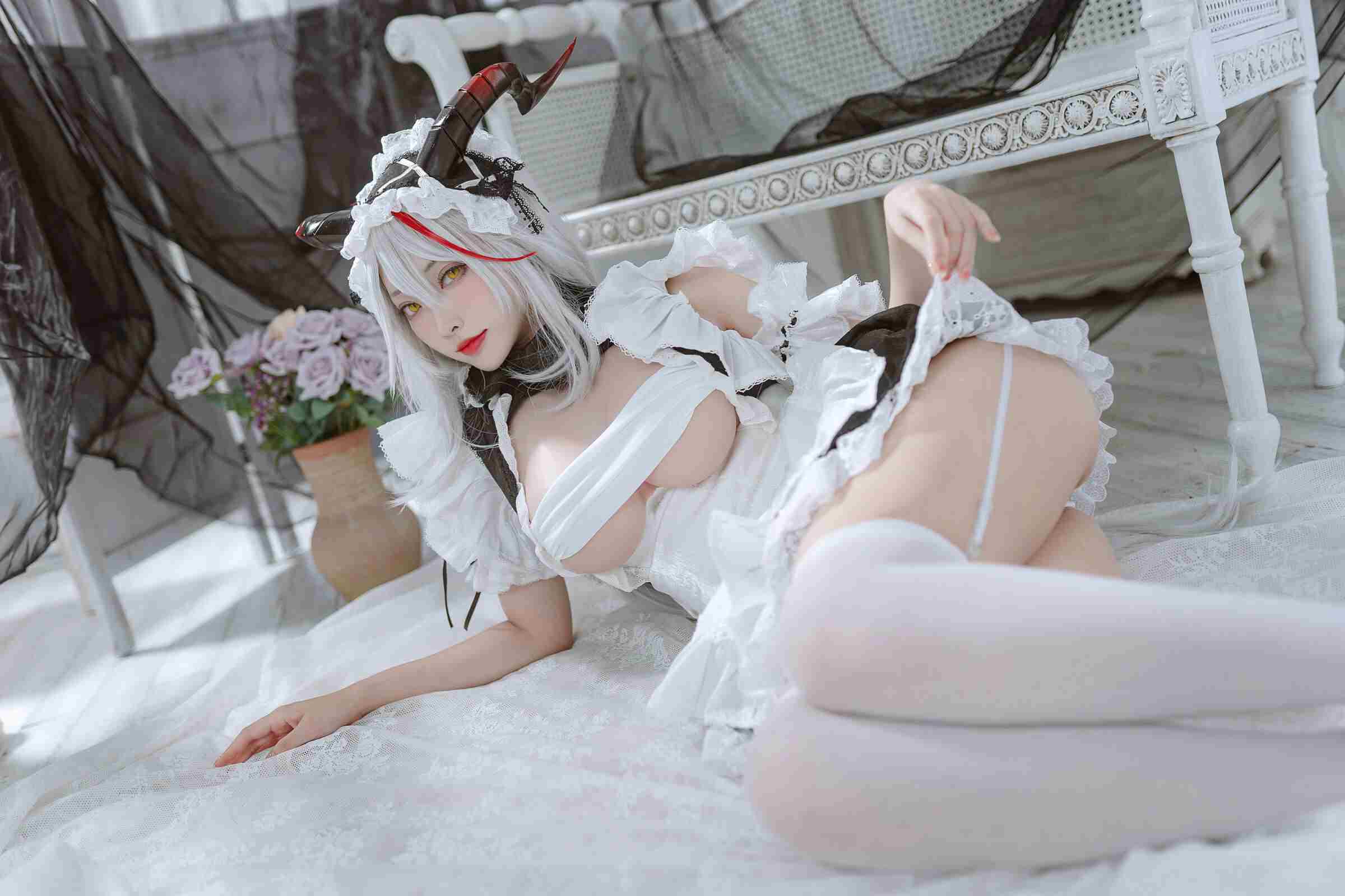 宮本桜 - 埃吉尔白丝女仆 29P