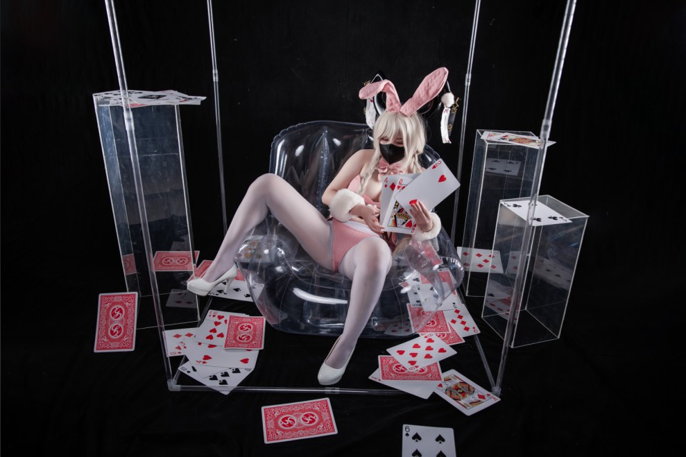 44【COSPLAY视频】[Hokunaimeko]北乃芽子 碧蓝航线尾张兔女郎 [2V]【680M】