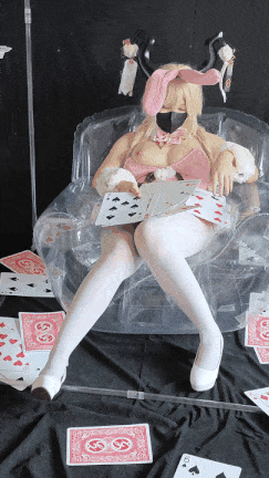 44【COSPLAY视频】[Hokunaimeko]北乃芽子 碧蓝航线尾张兔女郎 [2V]【680M】-第9张图片-萌站
