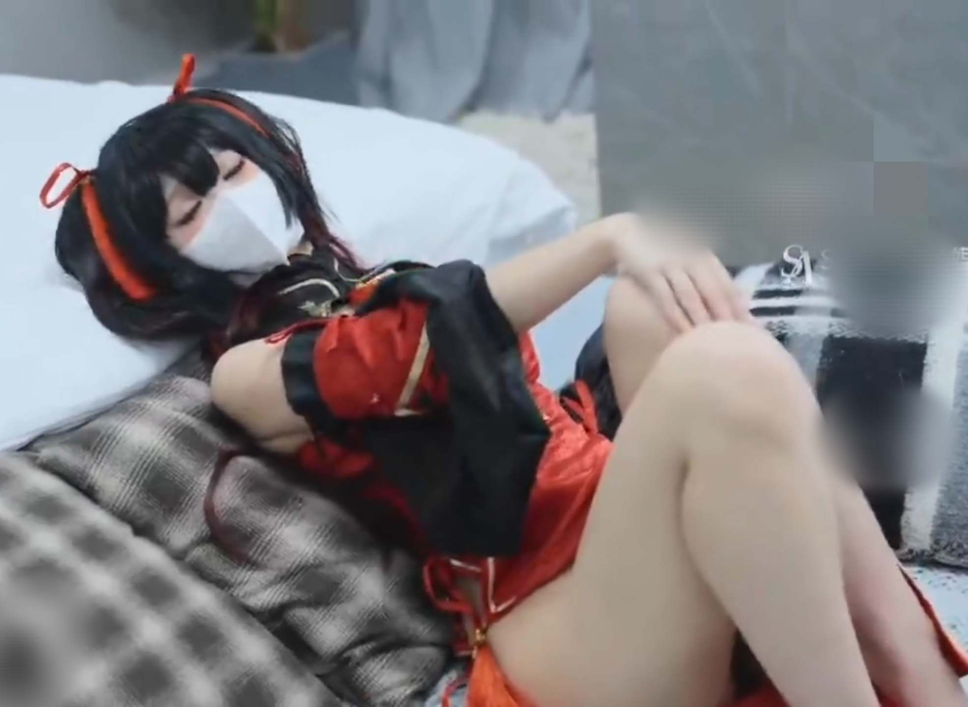 约到一个极品时崎狂三cos