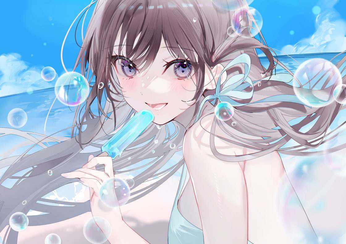 RJ01307817【CV:奥野香耶】終わる夏と、終わらない夢 ～夏の記憶は水音と共に～【雨・川・氷・海・花火・コーヒー】-第5张图片-萌站