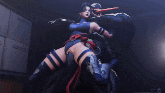 16[3D无修CV] Bewyx 新作：乱破+D.Va+灵蝶+隐形女侠 性感御姐激情爆肏中出 [2.1G]-第4张图片-萌站