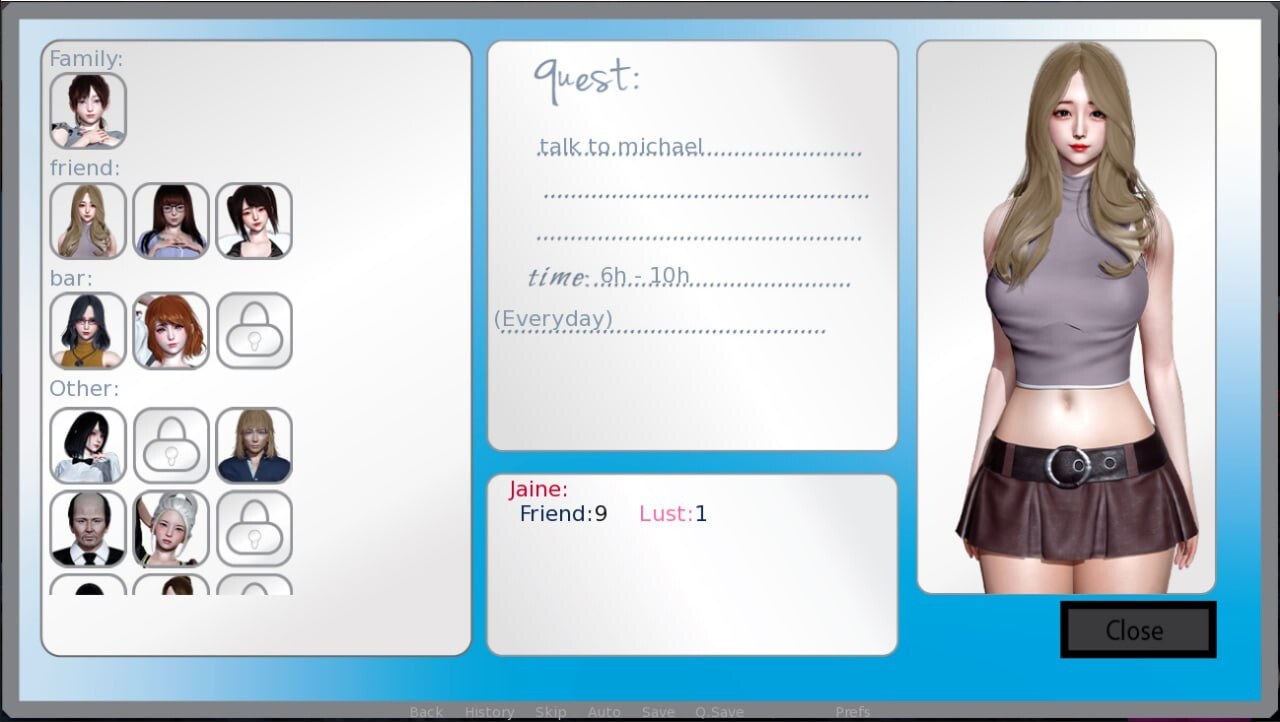 [亚洲风SLG动态] 伊芙琳的故事 Evelyn's Story v0.40.1 PC[1.7G]D-第4张图片-萌站