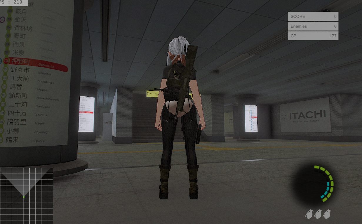 【射击PFS官中全动态】消除者 小枫 Eliminator カエデさん Ver1.2 官方中文版【4.82G】-第6张图片-萌站