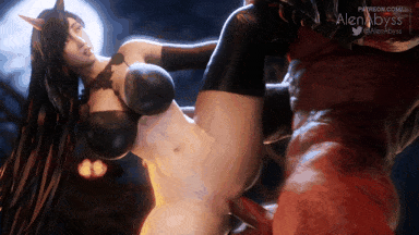 8[AlenAbyss] Tifa Halloween  + no bra-第5张图片-萌站