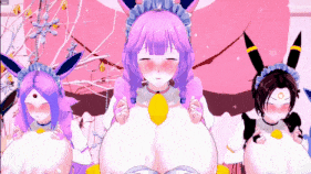 新作-【KKS】擬人化ブイズ達で気まぐれメルシィ(SEX part) -第4张图片-萌站