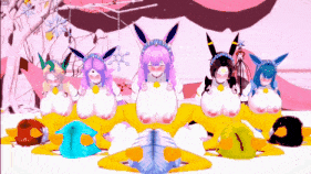 新作-【KKS】擬人化ブイズ達で気まぐれメルシィ(SEX part) -第8张图片-萌站
