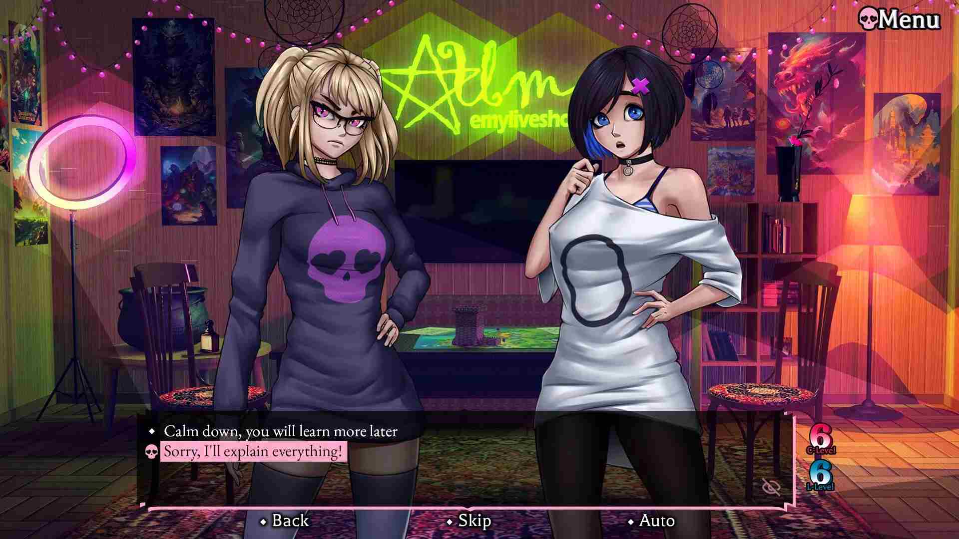 【SLG/官中/动态】艾米的直播秀:地牢与女主人传奇 EmyLiveShow Dungeon & Mistresses Tale Steam官方中文版【4.94G】-第5张图片-萌站 【SLG/官中/动态】艾米的直播秀:地牢与女主人传奇 EmyLiveShow Dungeon & Mistresses Tale Steam官方中文版【4.94G】-第5张图片-萌站