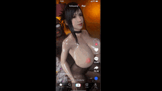 22【3D无修NTR】 蒂法 极品黑丝女友被大肉棍直播爆肏中出