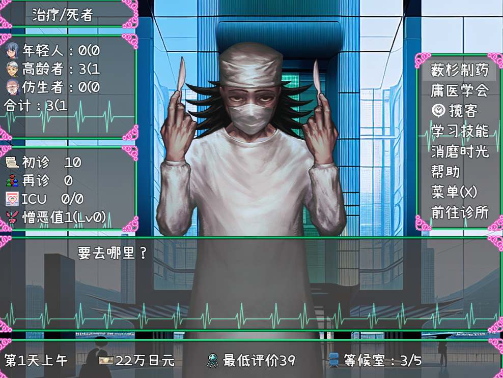 【PC/官中】医疗无法人 大薮死人诊所 医療無法人おおやぶ死科クリニック-第5张图片-萌站