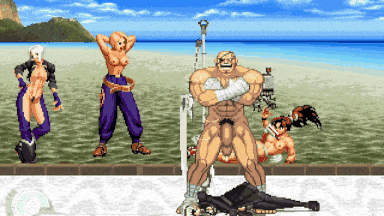 【动画/后入/凌辱/爆操】Sagat 乱搞 2B