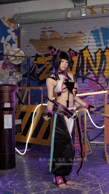 36【COSPLAY带视频】咬一口兔娘(yiko湿润兔) 『街霸-韩蛛俐』 [81P1V]-第5张图片-萌站