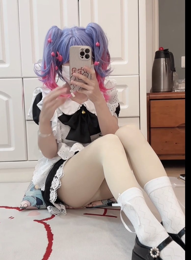 初音未来兔子洞急 足控西施 #琴喵