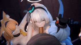 【4K/无修/无水印】新作-[Shinshi No.52]-ブルアカアイドル4P - BA idol foursome-玛丽&樱子&美祢-第31张图片-萌站