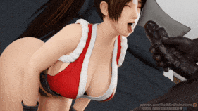 【1K/无修】新作-BlackBirdNSFW 2506-艾玛+不知火舞+扳机 性感御姐黑色巨根口爆颜射后入中出-第10张图片-萌站