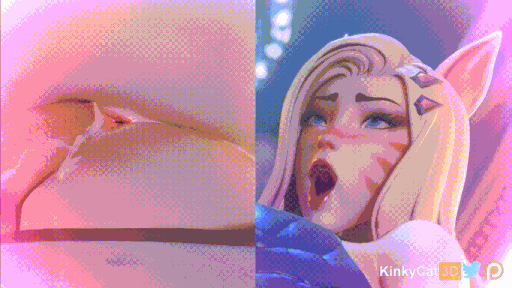 33[3D动画无修CV] KinkyCat3D大佬 作 英雄联盟 原神 阿卡丽+D.Va+伊芙琳+阿狸+黑百合+甘雨 [3.96G]-第9张图片-萌站