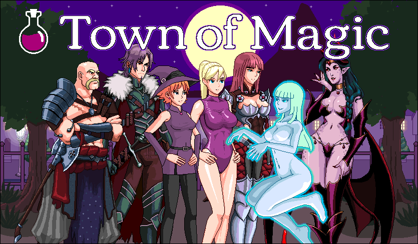 【SLG/PC+安卓/催眠/附身/洗脑/触手/异种/更新】魔法镇 Town of Magic0.72