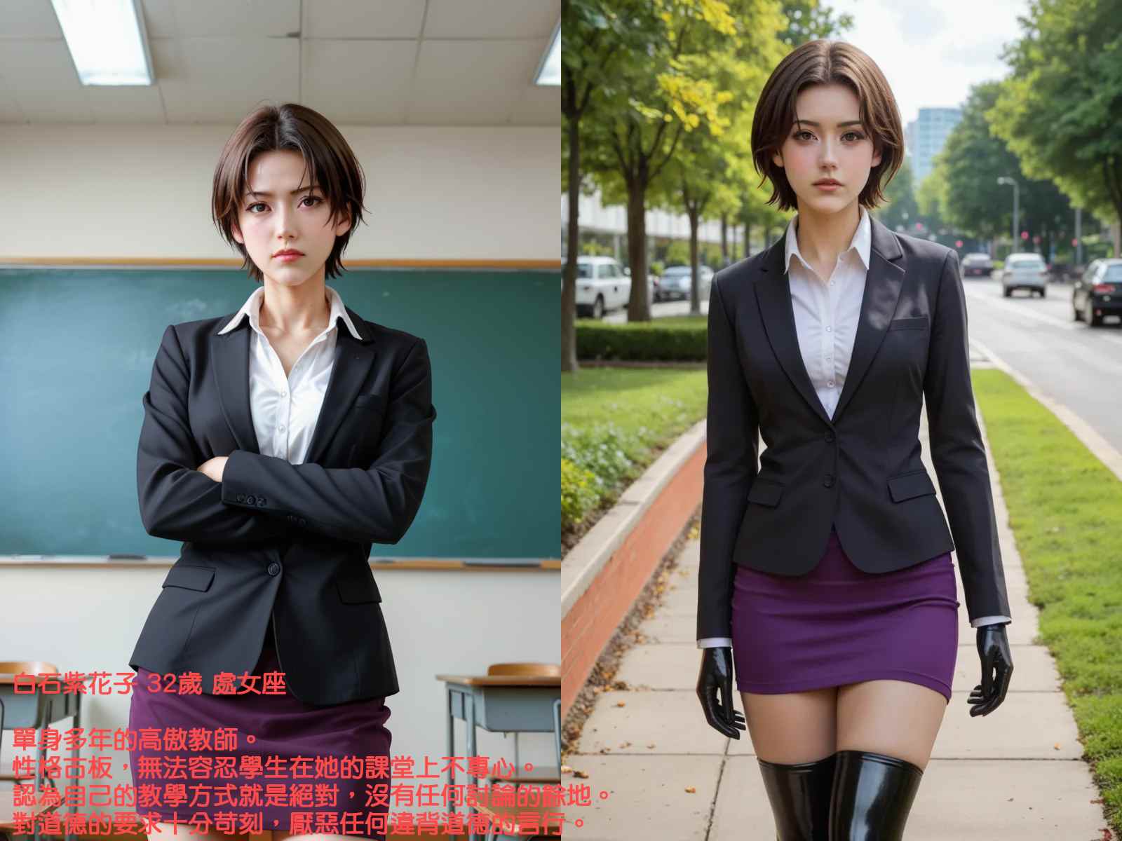 女教师紫花子-人格崩坏強制改造-第6张图片-萌站