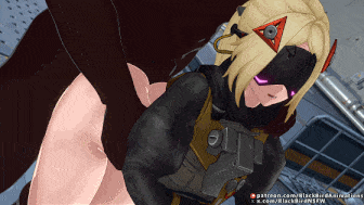 [3D动画/CV] BlackBirdNSFW 6月新作：艾玛+不知火舞+扳机 性感御姐黑色巨根口爆颜射后入中出 -第2张图片-萌站
