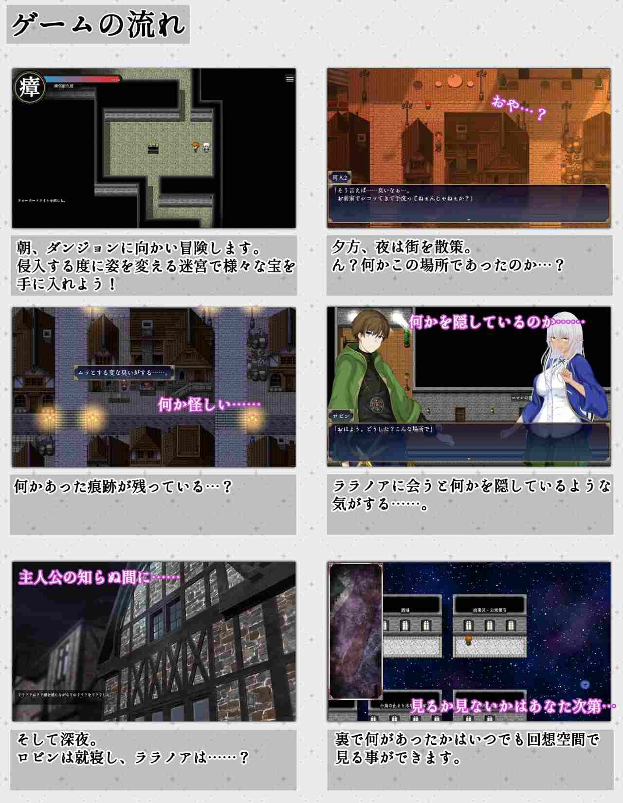 [250704]隶属与解放的迷宫v1.2 PC 内嵌ai汉化 安卓模拟器 男主人公 大量汁/液 耳环/装饰品 被NTR 高潮脸/阿黑颜 西瓜肚/孕妇 阴毛/腋毛 褐皮/晒痕隷属と解放のラビリンス RJ01266412 -第3张图片-萌站