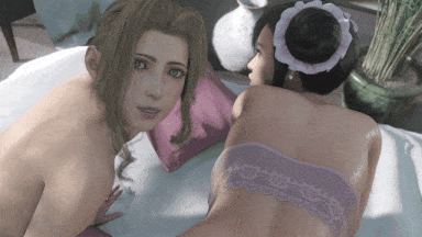 6[3D无修CV] AXENANIM 新作：劳拉+谢娃+吉尔+玛莉卡+蒂法 性感女神黑色巨根后入爆肏 [1.7G]-第4张图片-萌站