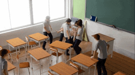 4[ゆののん] 昼の教室で輪姦-第3张图片-萌站