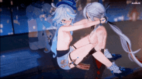 新作-Furina x Arlecchino Futa WIP (Genshin impact) 芙宁娜 x 阿蕾奇诺-第3张图片-萌站 新作-Furina x Arlecchino Futa WIP (Genshin impact) 芙宁娜 x 阿蕾奇诺-第3张图片-萌站