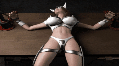 【动画/中出/口交/后入/爆操】Electric Mask vs White Girl （电动面具 vs 白人女孩）-第2张图片-萌站