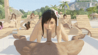 18[3D无修CV] The Unhindered Fool 新作：嘉米+蒂法+艾玛+尤菲 性感御姐圆润翘臀后入爆肏-第6张图片-萌站