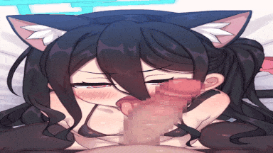 【动画/口交】Key Cat Ears 微型比基尼鸡巴嗅闻口交 [L0LIKAKU]-第4张图片-萌站