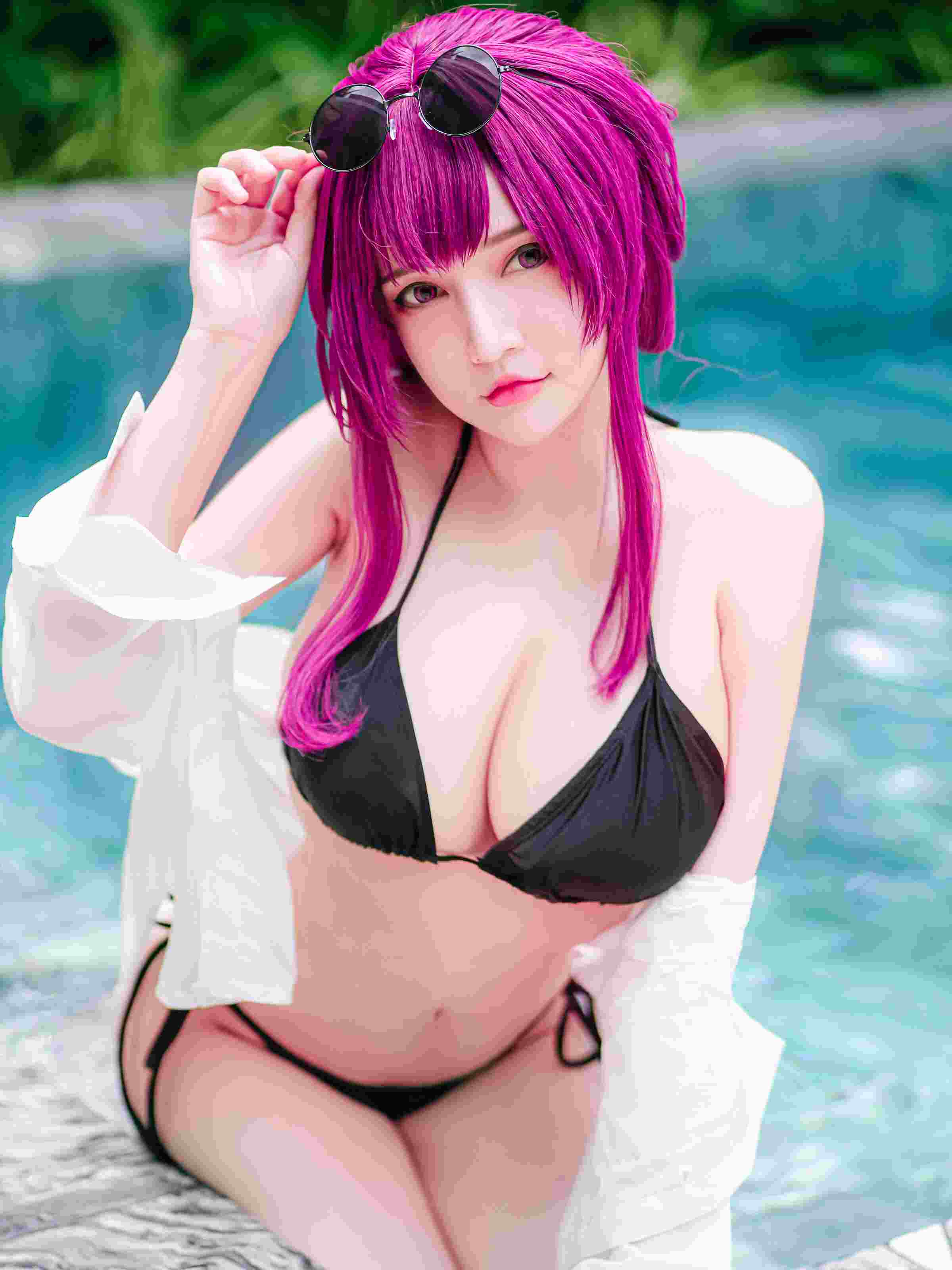 Potato Godzilla - Kafka bikini 星穹铁道 比基尼卡芙卡cos 16P