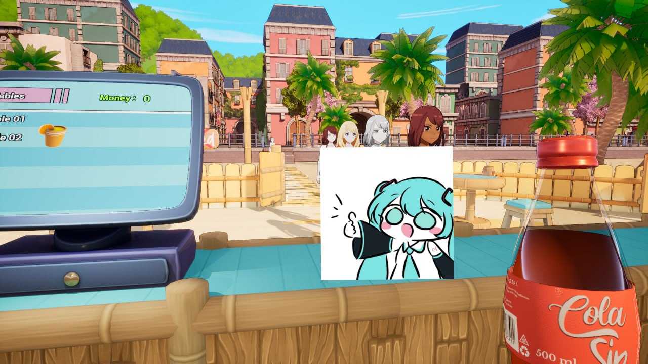 #二次元老婆沙滩酒吧 #Waifu Beach Bar 官方中文版 -第2张图片-萌站