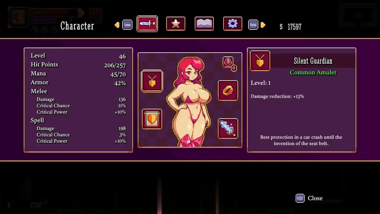 [ACT官中像素PC]胞]Scarlet Maiden 猩红少女 H版死亡细 v1.3.3[555M]D-第4张图片-萌站