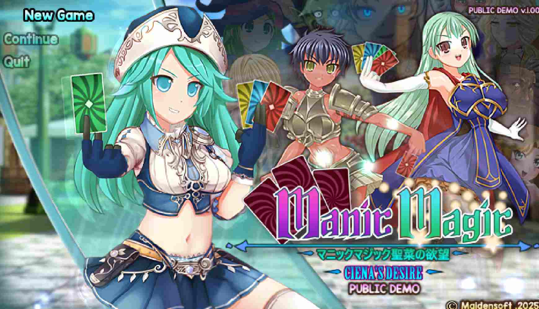 4【休闲SLG机翻步兵全动态】 狂热的魔法 ~Ciena的渴望~ Manic Magic Ciena’s Desire Demov版 【3G新作全CV】（1）