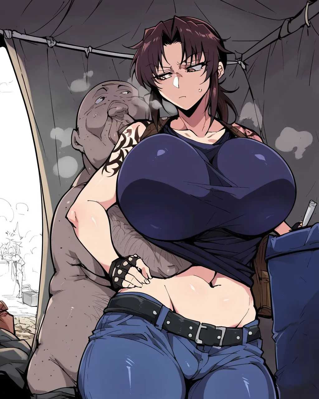 【AI绘画】黑礁莱薇