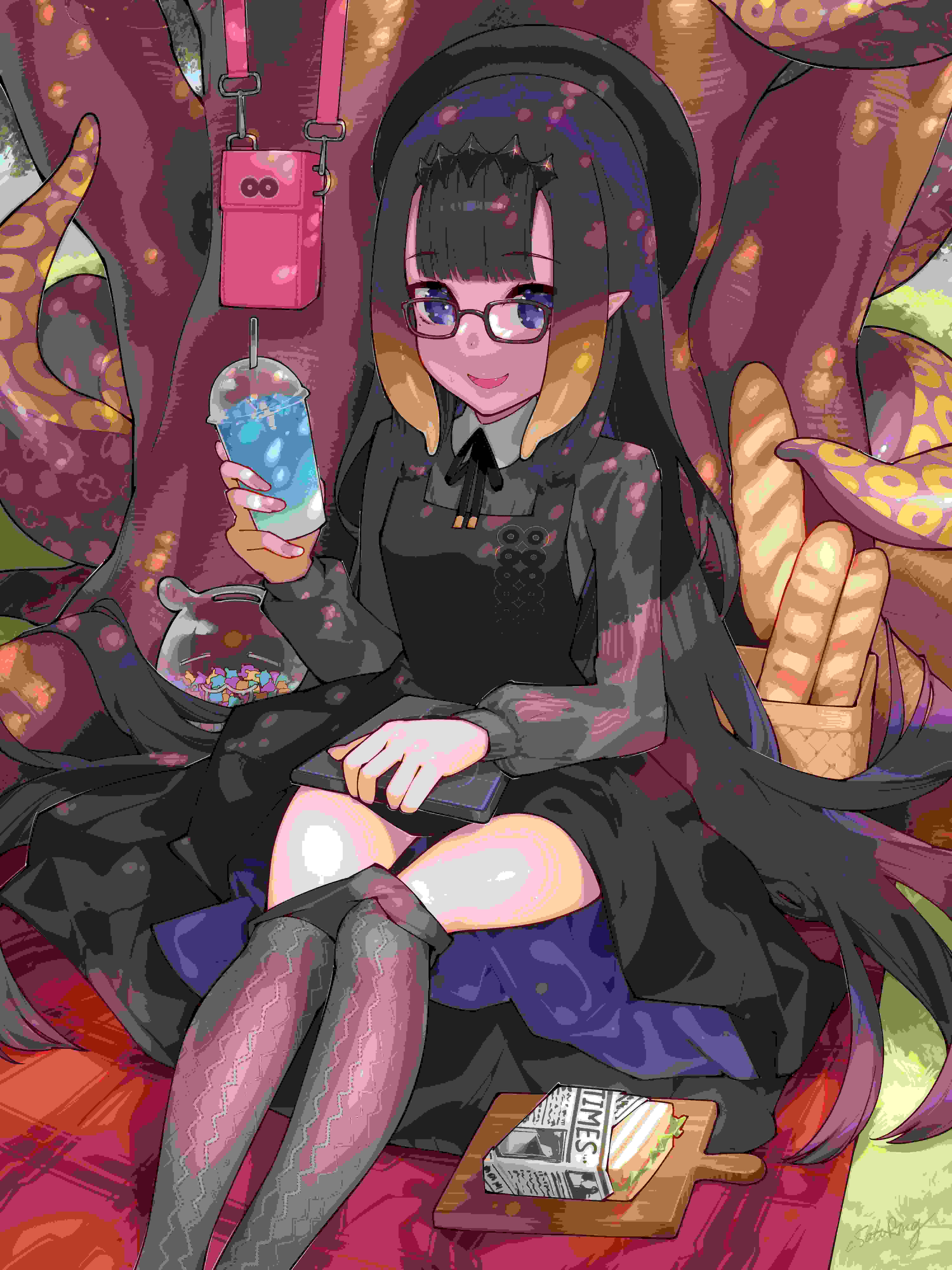超清晰原画WaterRing插画+MP4+GIF-第4张图片-萌站