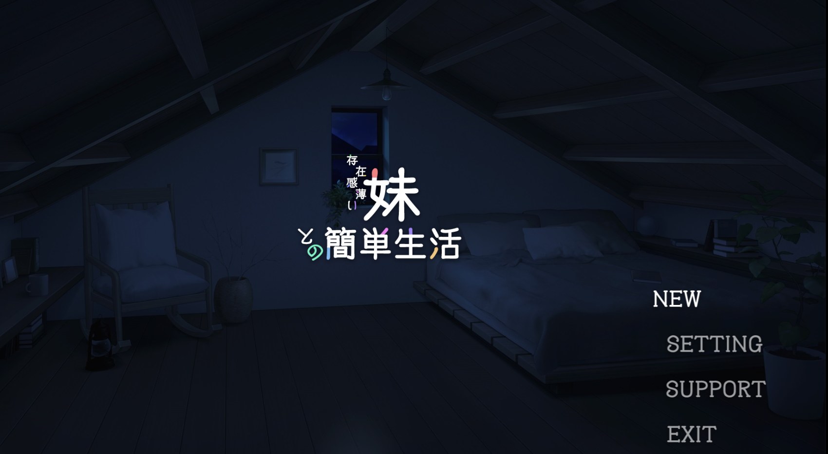 2【日系SLG官中动态】和存在感薄弱妹妹一起的简单生活 存在感薄い妹との簡単生活 Ver0.7 官方中文版【1.86G】（1）
