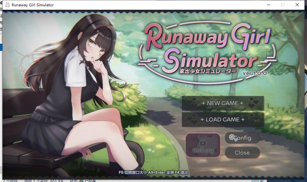 7【日系SLG3D官中动态】逃跑少女模拟器 Runaway Girl Simulator v1.0.0【1.65G】（1）