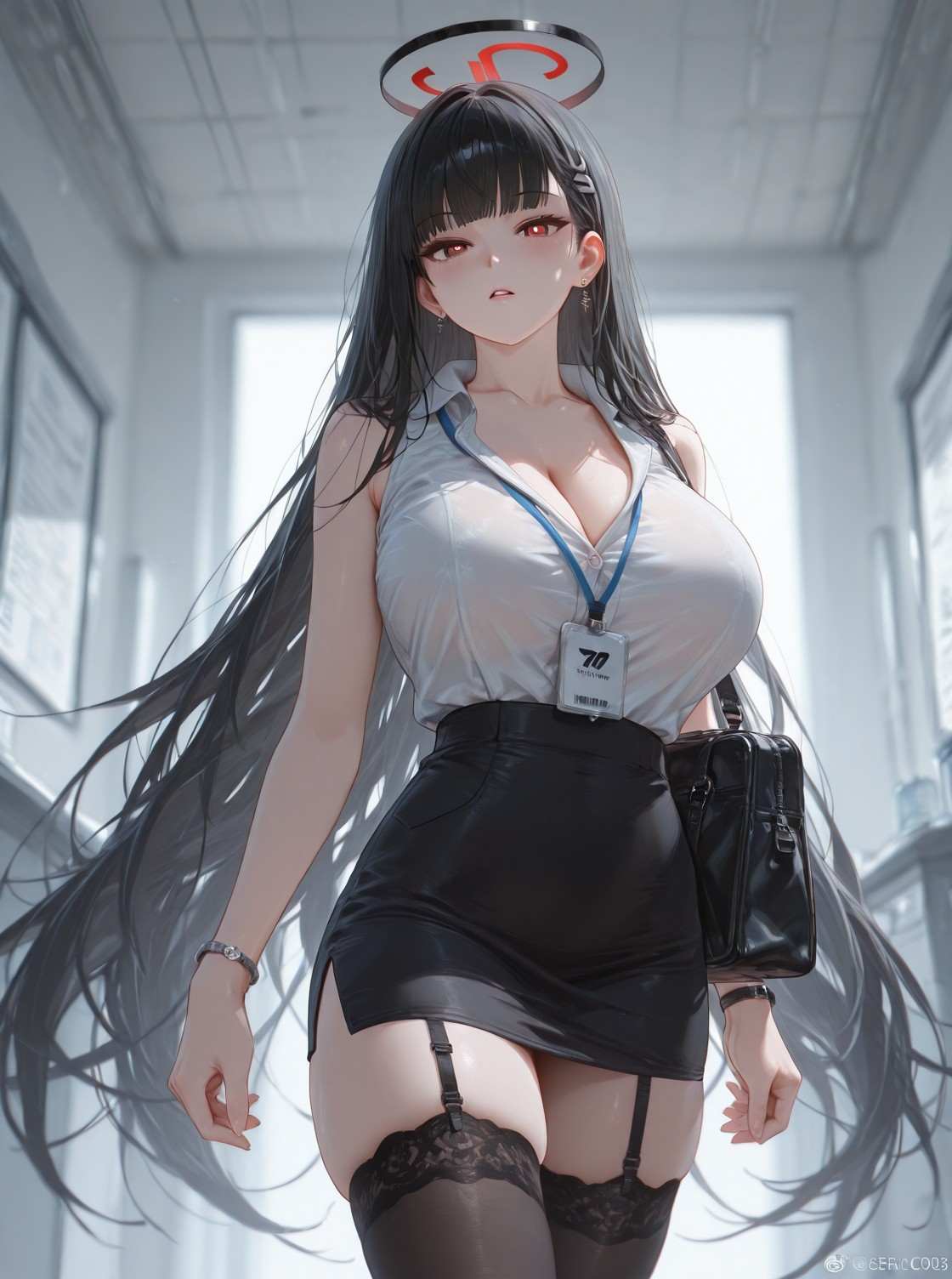 AI绘画 一之濑明日奈 94P-第2张图片-萌站