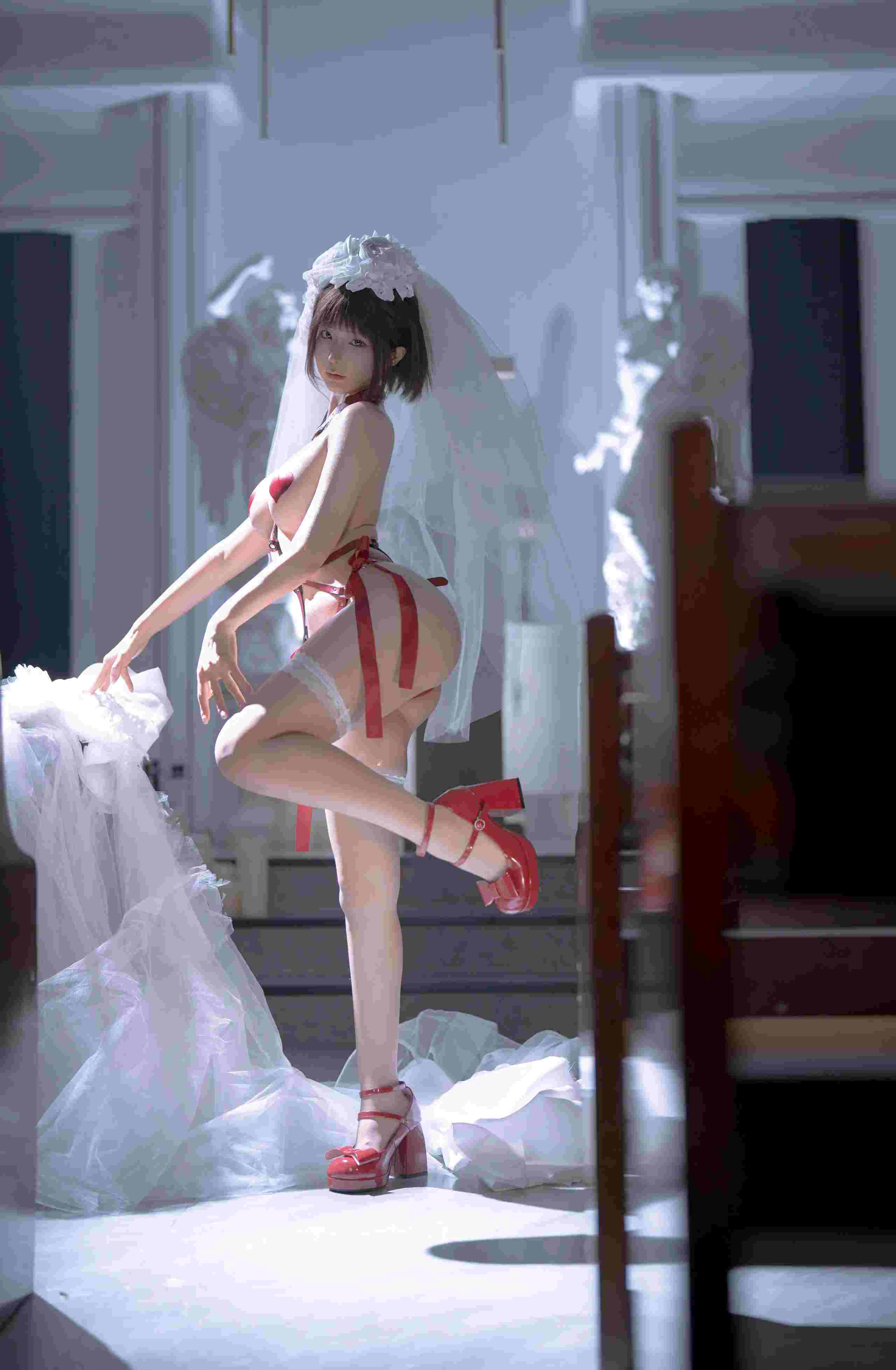 蠢沫沫 - 婚纱 120P